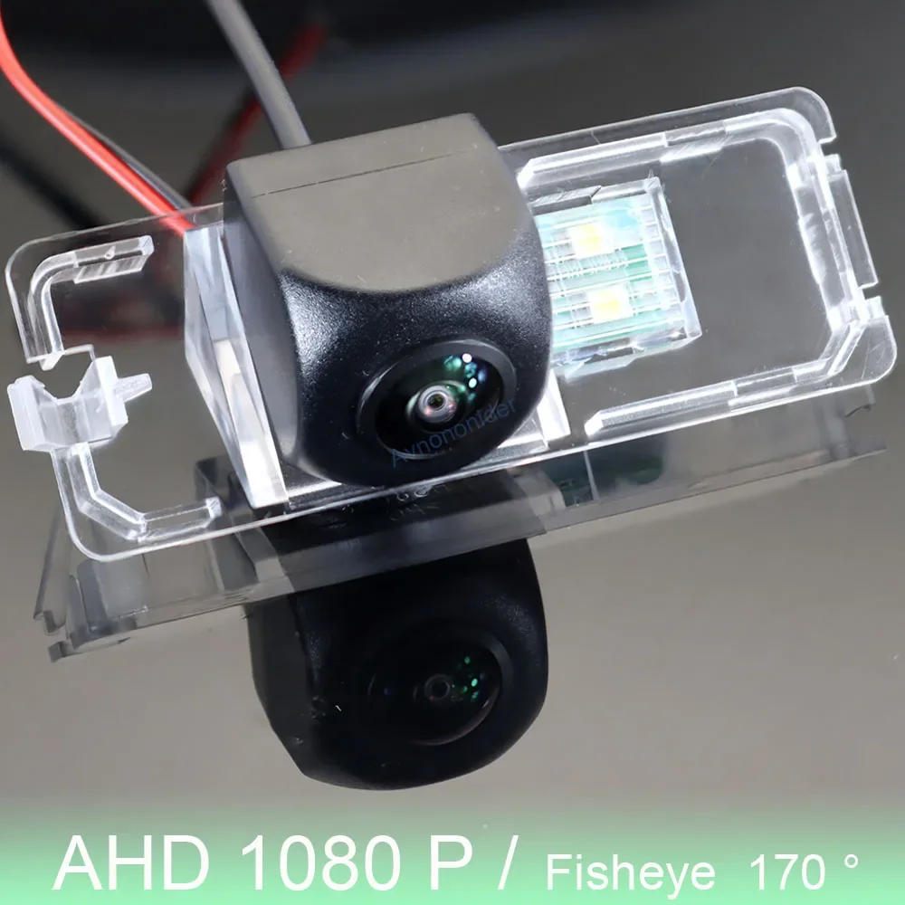 AHD 1080P FishEye Vehicle Rear View Reverse Camera For SEAT Ibiza 6L 6J SC MK3 MK4 MK5 2002~2017 HD Night Vision Parking Camera