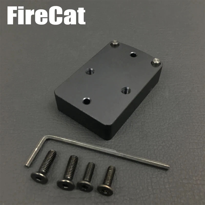 Tactical CNC RM Mini Red Dot Sight Scope Mount With QD Auto Lock Riser Plate fit 20mm Weaver Picatinny Rail Rifle for hunting