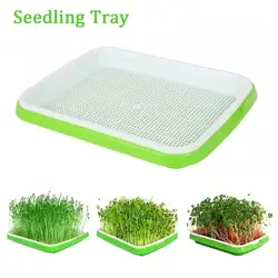 1pc Plastic Grow Nursery Pots Vegetable Soilless Nursery Trays Seed Germination Tray Seedling Sprout Plate Nursery Pots Tray