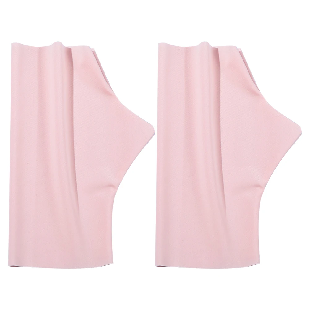 

1Pair Sun Protection Half Finger Gloves for Gel Nails Anti Uv Nail Art Manicure Gloves Women Stretchy Comfortable Salon Use