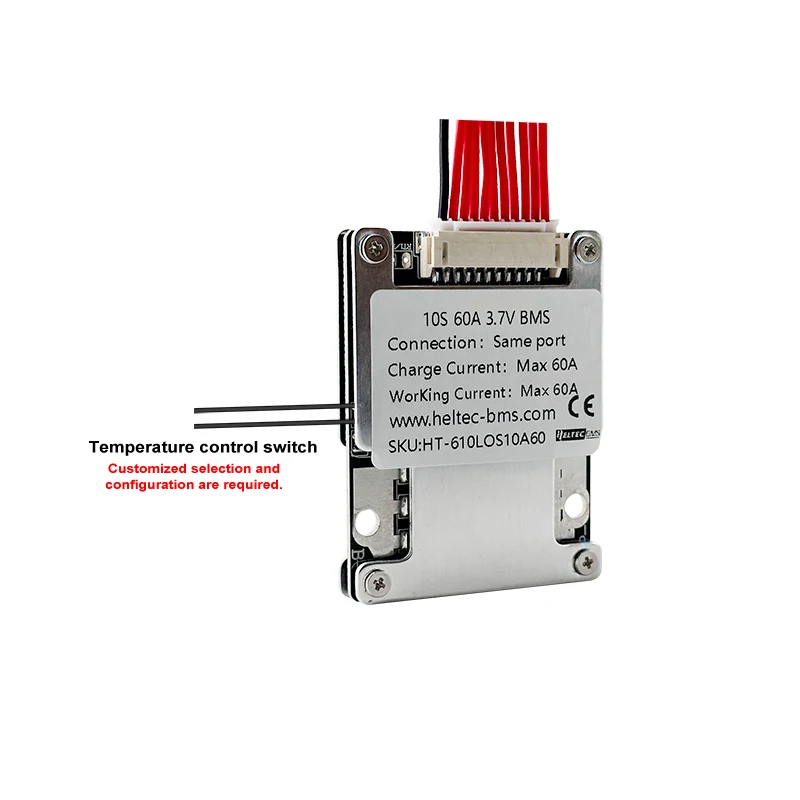 Heltec bms 6S 7S 10S 30A 60A Li-ion Lithium Batterij Oplader Bescherming Boord Batterij BMS