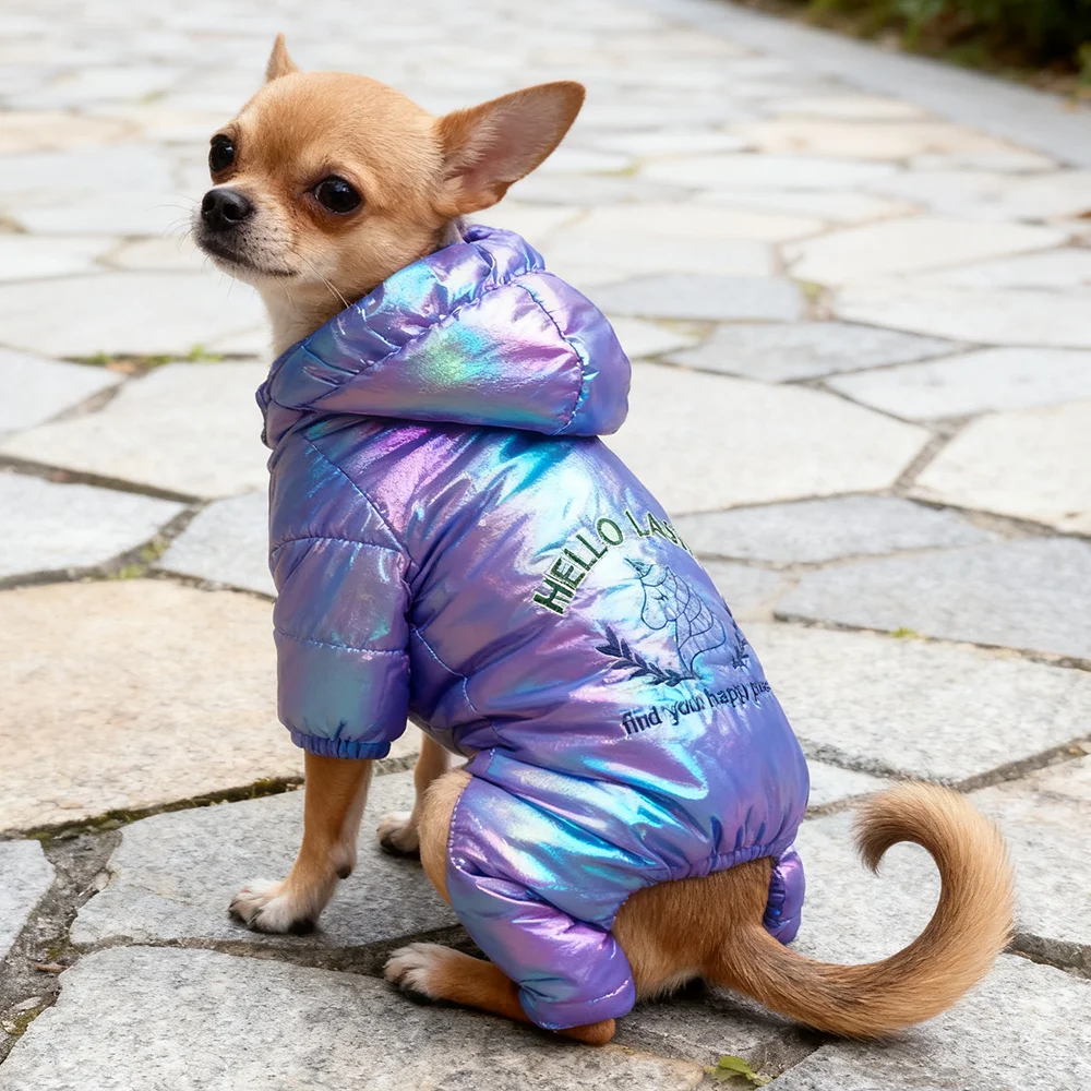 

Winter Pet Dog Clothes Thicken Warm Jacket For Small Large Dogs Waterproof Puppy Pet Coat Chihuahua Pug French Bulldog Clothing