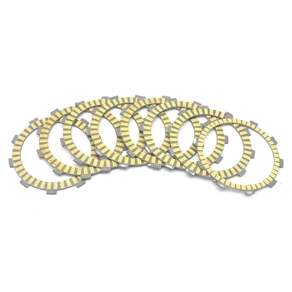 8 pcs Motorcycle Friction Clutch Plates Discs For Harley Street XG 500 750 XG500 XG750