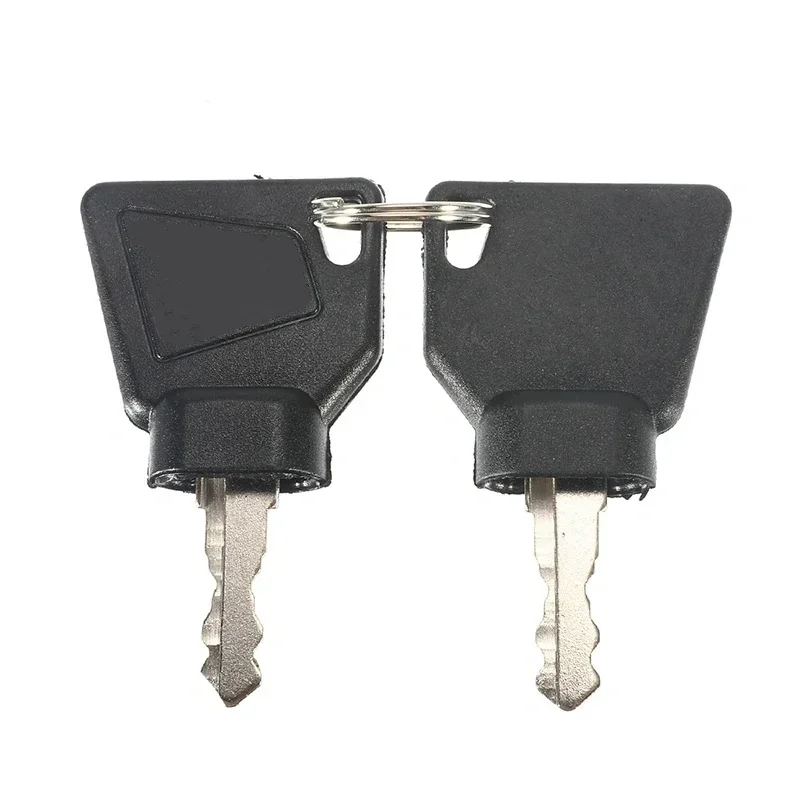 Ignição Start Switch Key, Switch Starter Key para Escavadeira JCB 3CX, A maioria das máquinas escavadoras, Peças de reposição, 2 pcs
