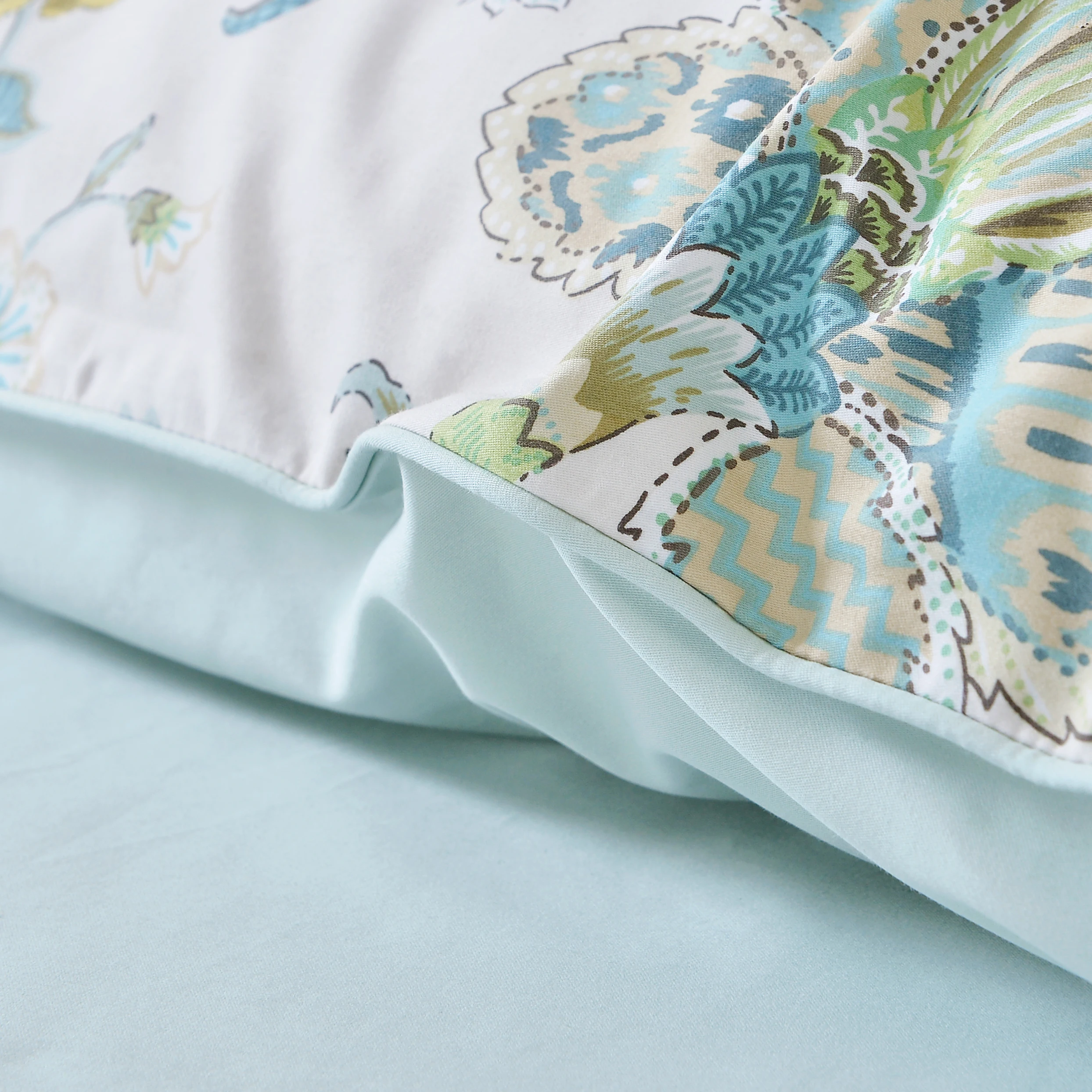 

3pcs 600 TC 100% Egyptian Cotton Duvet Cover Set (Without Core)，Luxury Damask Boho，Shabby Floral Bedding，Soft And Skin-Friendly