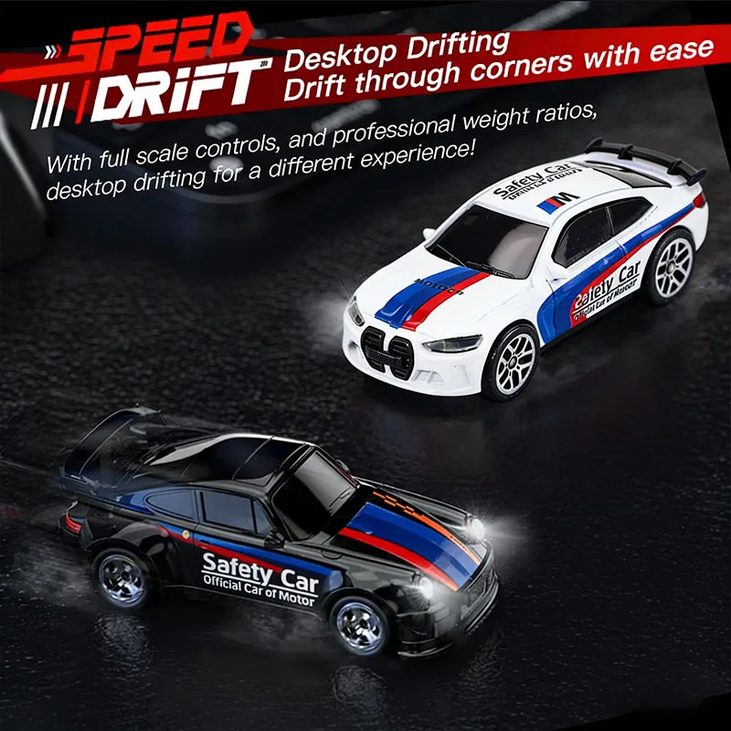 2026 Upgraded RC Car 1:64 Mini Alloy RC Drift Car Easy to Carry, 60mins Life. Exquisite Gift Box An Ideal Toy Gift for Children
