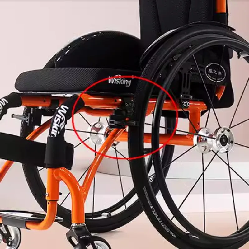 Sports wheelchair brake accessories