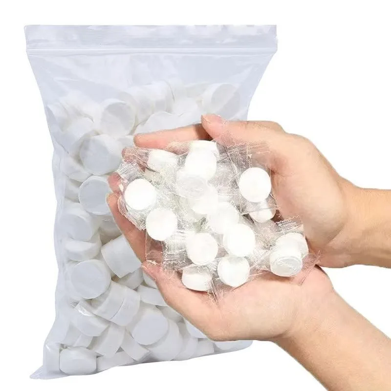 50/100PCS Disposable Compressed Towels Hotel Makeup Removal Facial Cleaning Compressed Towels Outdoor Hiking Camping Travel