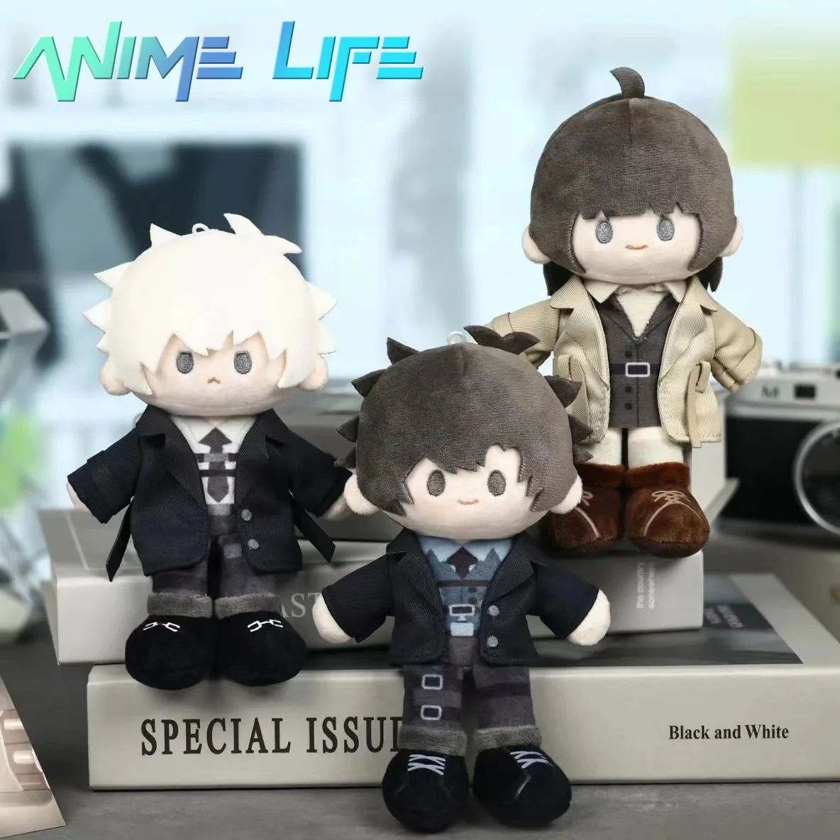 

Аниме LINK CLICK Shiguang Daili Ren Lu Guang Cheng Xiaoshi Qiao Ling плюшевый брелок 15 см кукла игрушка плюшевая сумка кулон реквизит