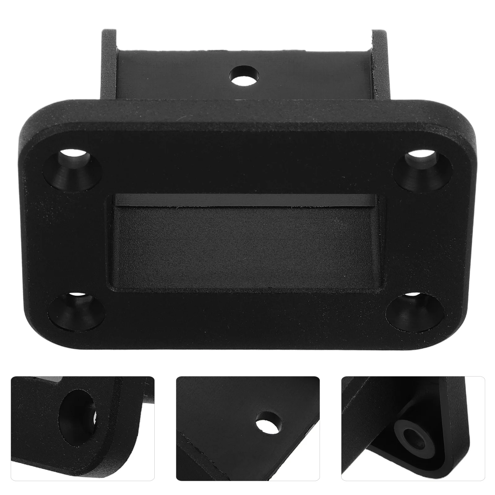 

Quick Connector Flush Mount Bracket Panel Cover for Caravans Motorhomes Boats Secure Recessed Plate Durable Reliable