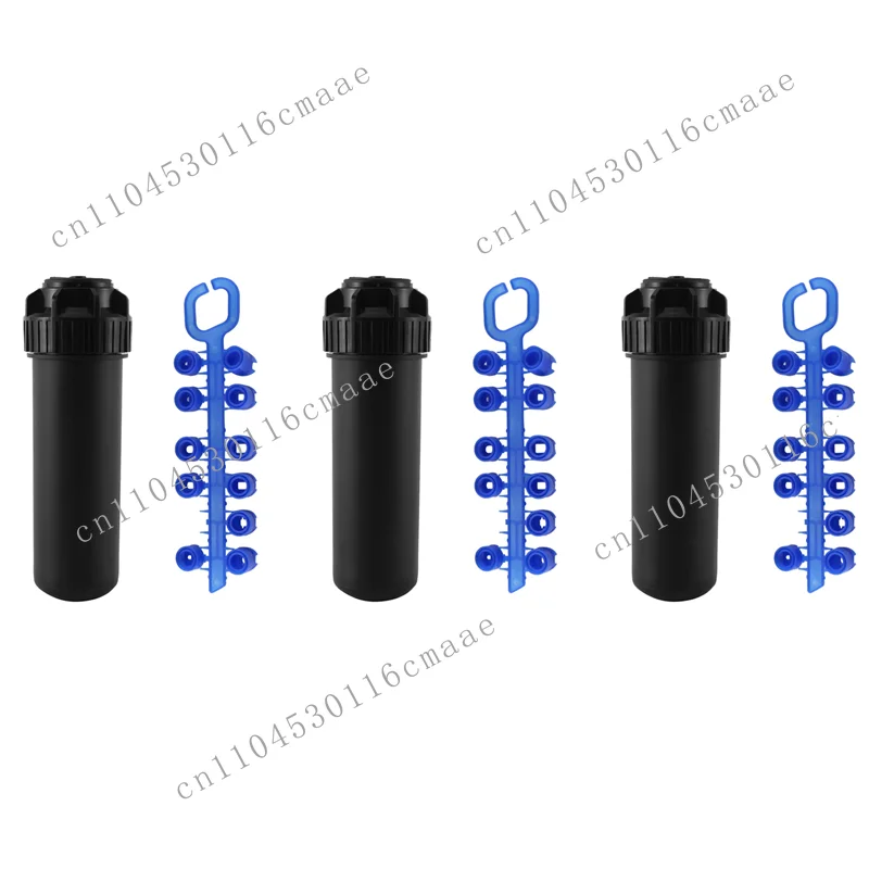 NEW 3Pcs 3/4 Inch Female Thread -Up Sprinkler Gear Drive Lawn Sprinkler Head Part-Circle Pattern 40°-360°Adjustable-B61B