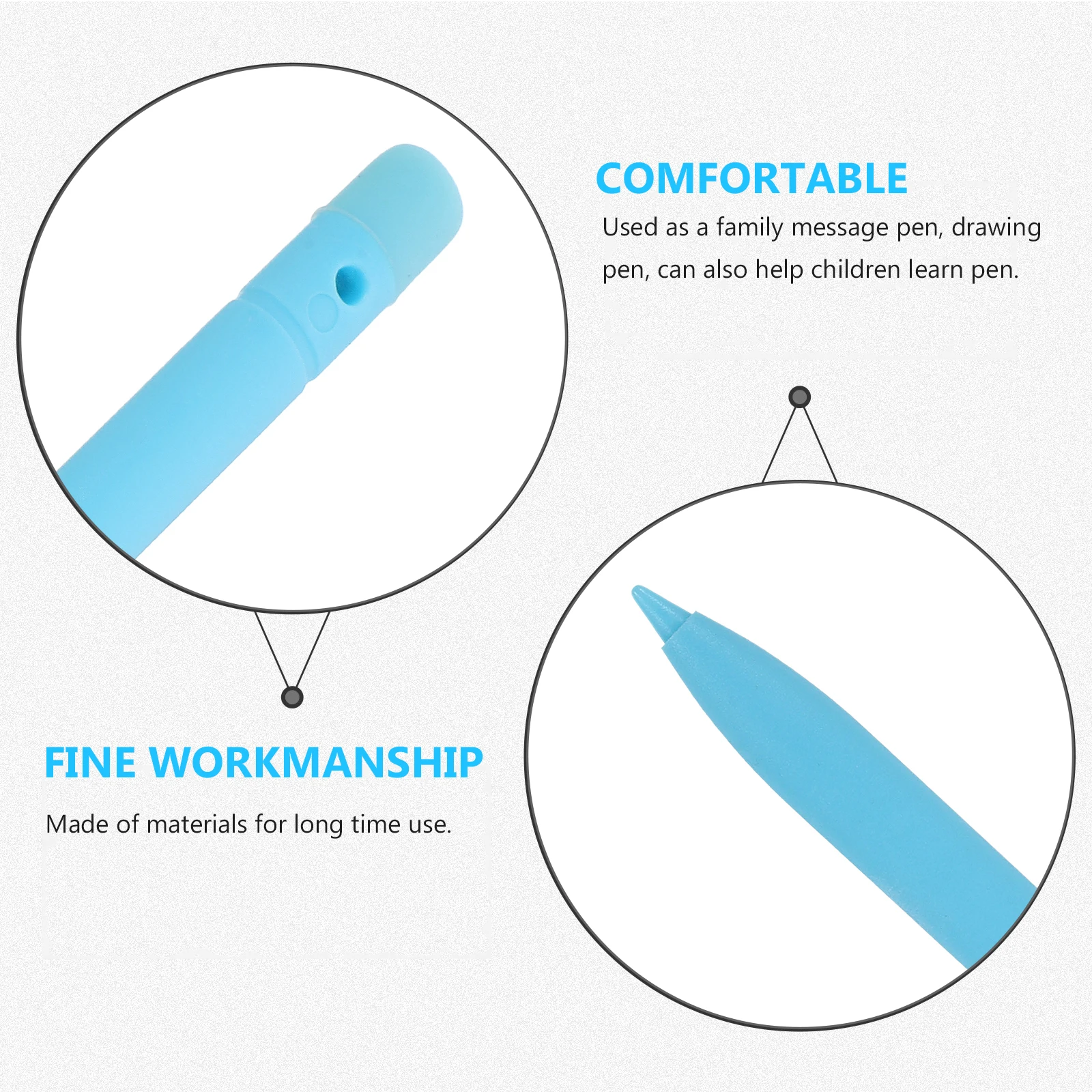 

Creative Erasable Tablet Pen LCD Tablet Pen Writting Tool for 8.5 Inches /10 Inches /12 Inches Tablet (Sky-blue)