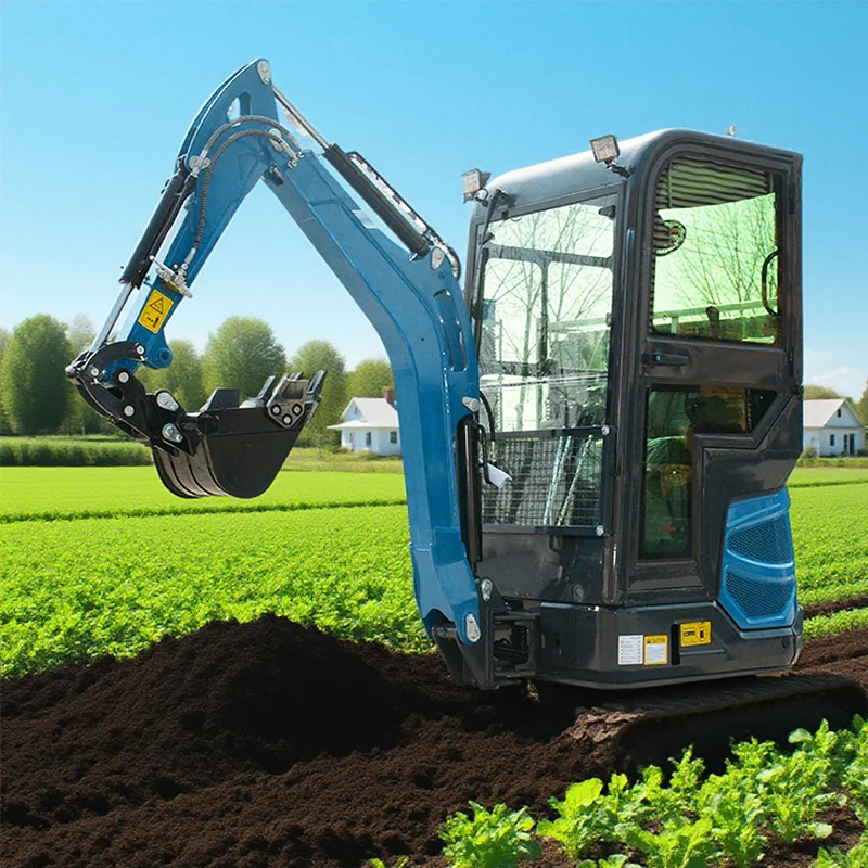 

Индивидуальный мини-экскаватор OKW18U, 1,8 тонны, гусеничный экскаватор прямых продаж производителя с дополнительными аксессуарами