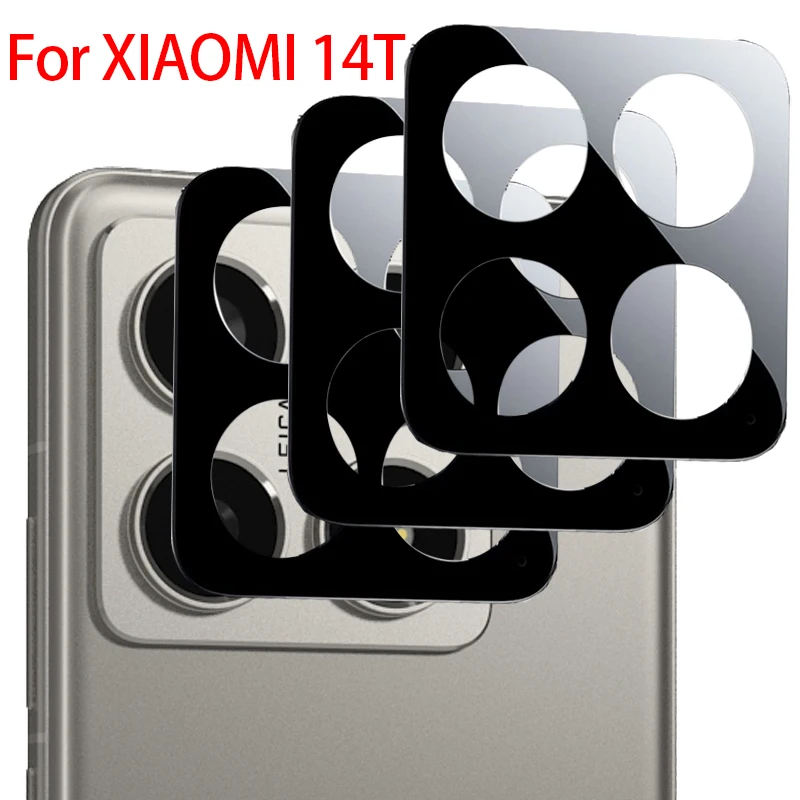 3D Curved Back Camera Tempered Glass For Xiaomi Mi 14T/14T Pro 5G Rear Lens Cover Clear Protective Glass Films For Mi 14T