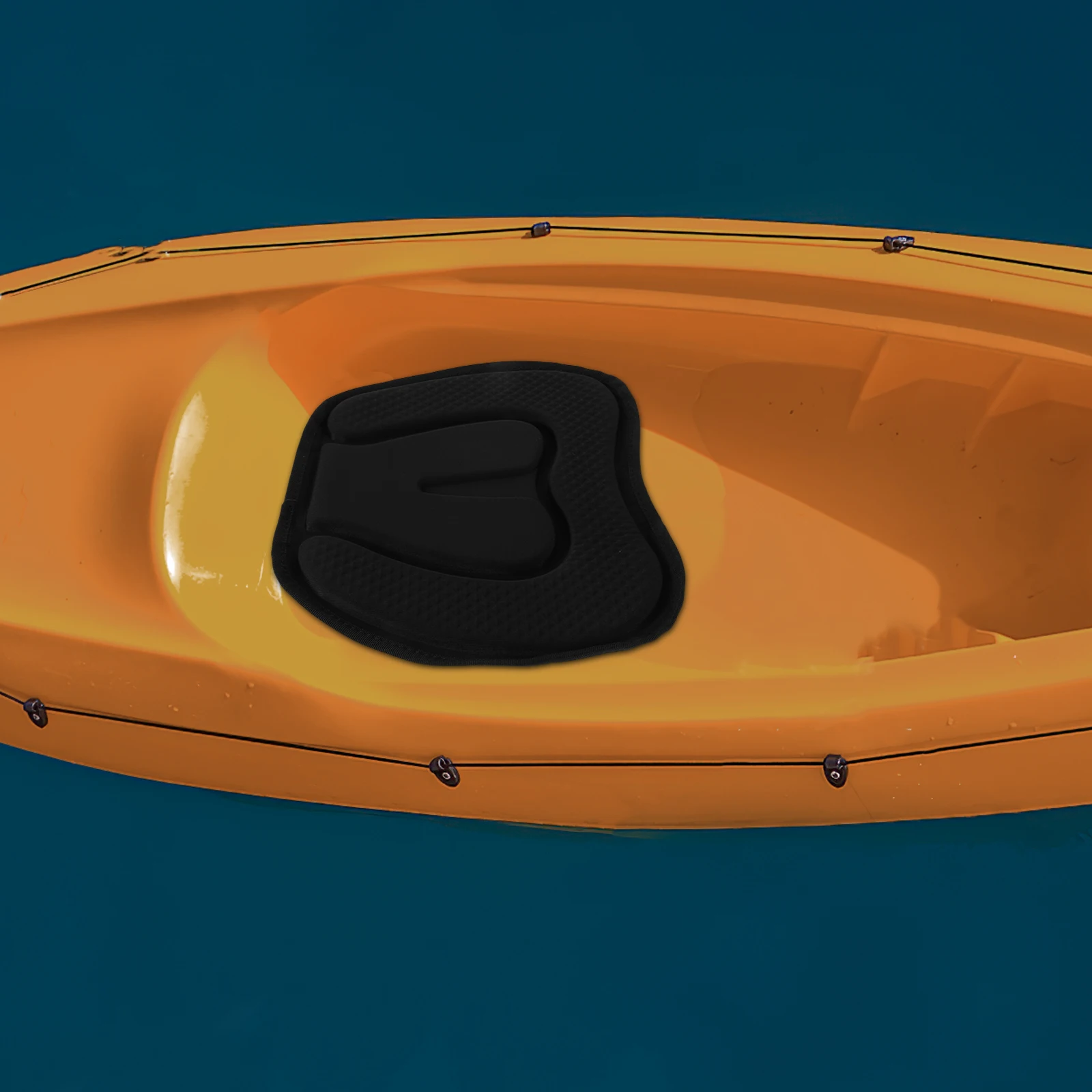 

Thick Kayak Seat Cushion Comfortable Backrest Pad Antiskid Canoe Seat Support Universal -Drying For Boating