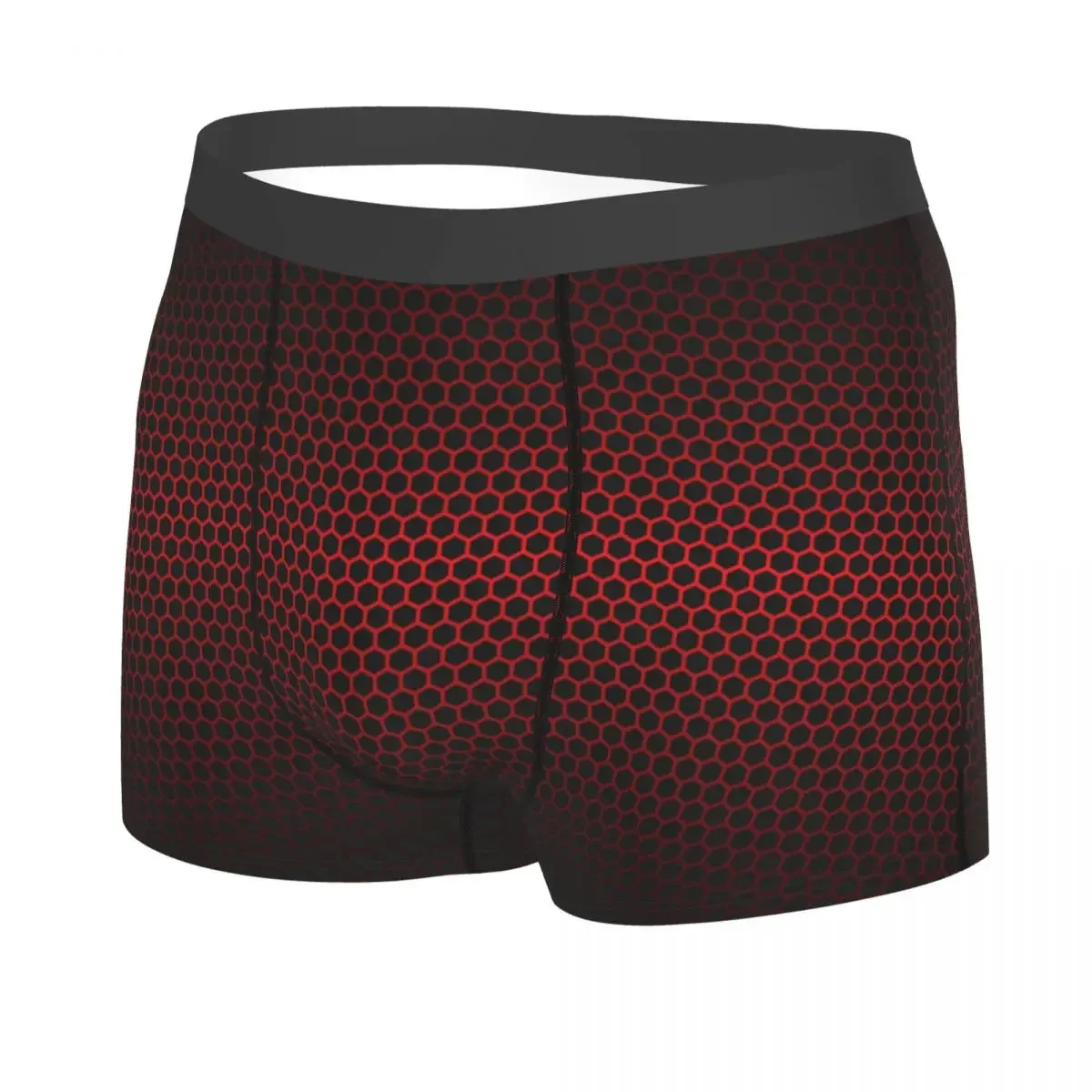 Custom  Ball Hexagons Pattern Boxers Shorts Mens Briefs Underwear Funny Underpants