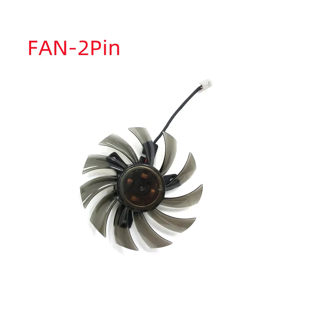 2pin/3pin Nova T128010SM PC Ventilador de Refrigeração Peças de Reposição para Gigabyte GTX580 GTX670 N580SO GTX460 GTX470 GTX580 HD5870