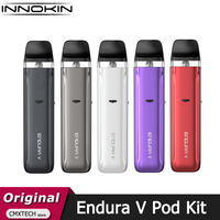 Original Innokin Endura V Kit 21W Vape with 1200mAh Battery with 2ml Vcap Pod Cartridge 0.6ohm E Cigarette Vaporizer