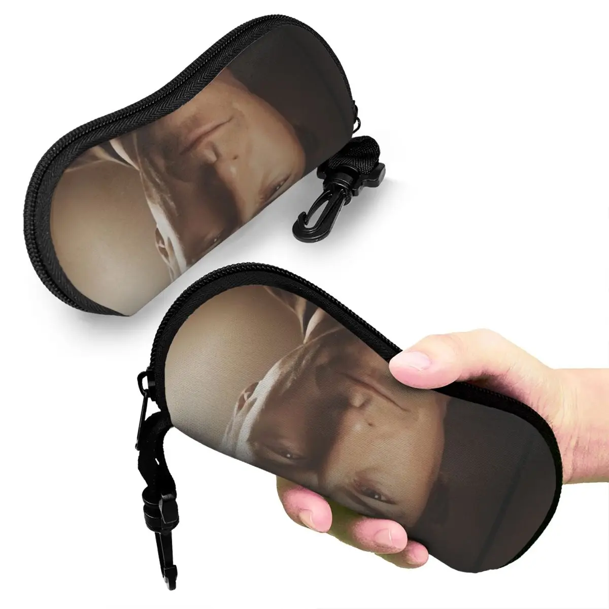 

3D Saul Goodman Meme Shell Glasses Case Protective Sunglasses Box Women Men Soft Eyeglasses Bag Pouch