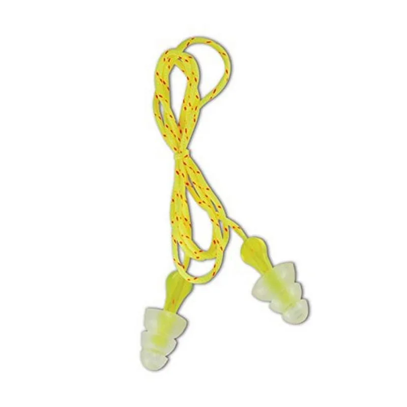 

Peltor by 3M 10093045980175 3M P3001 Next Tri-Flange Corded Earplugs, OSFA, White, One Size Fits All (Pack of 100)