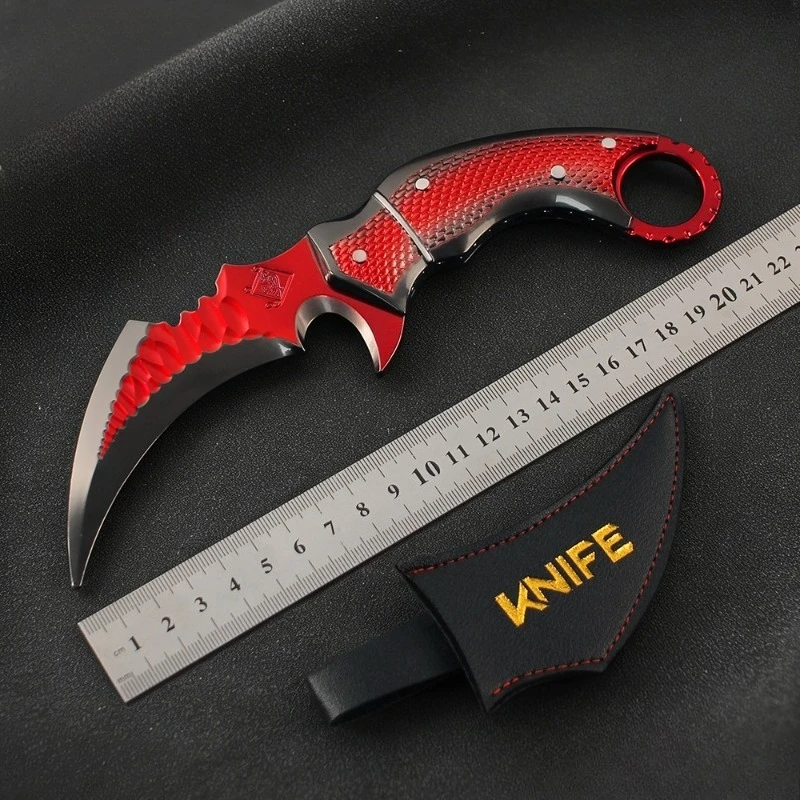 22 cm/8.66 pollici Delta Action Artiglio Coltello Modello Puntelli Creatività Periferiche di Gioco Display Giocattolo Sport Ornamenti Da Collezione Regali Divertenti