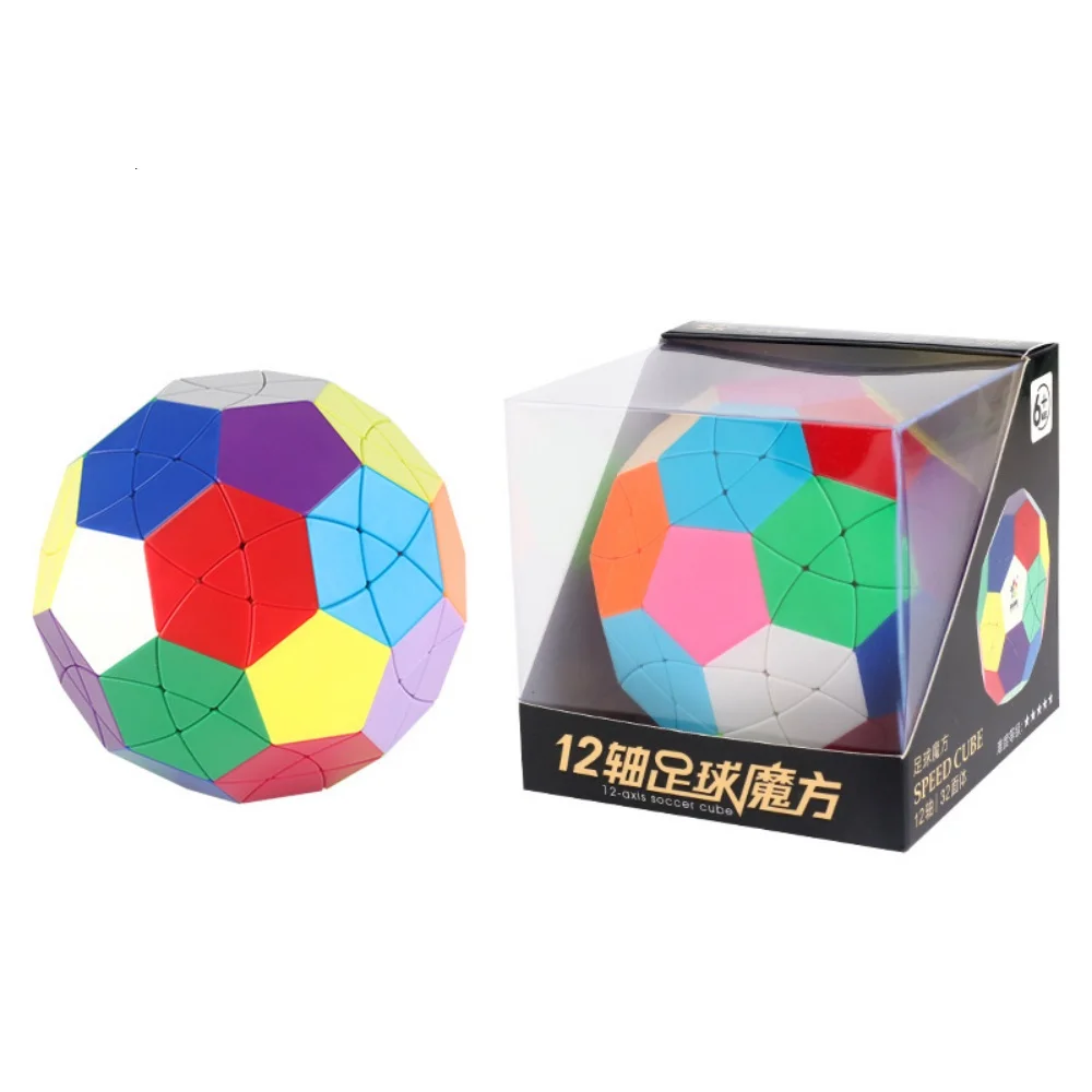 YuXin-Professional Speed Megaminx Magic Cube Brinquedos Educativos, Brinquedos educativos para adultos, 32 Faces