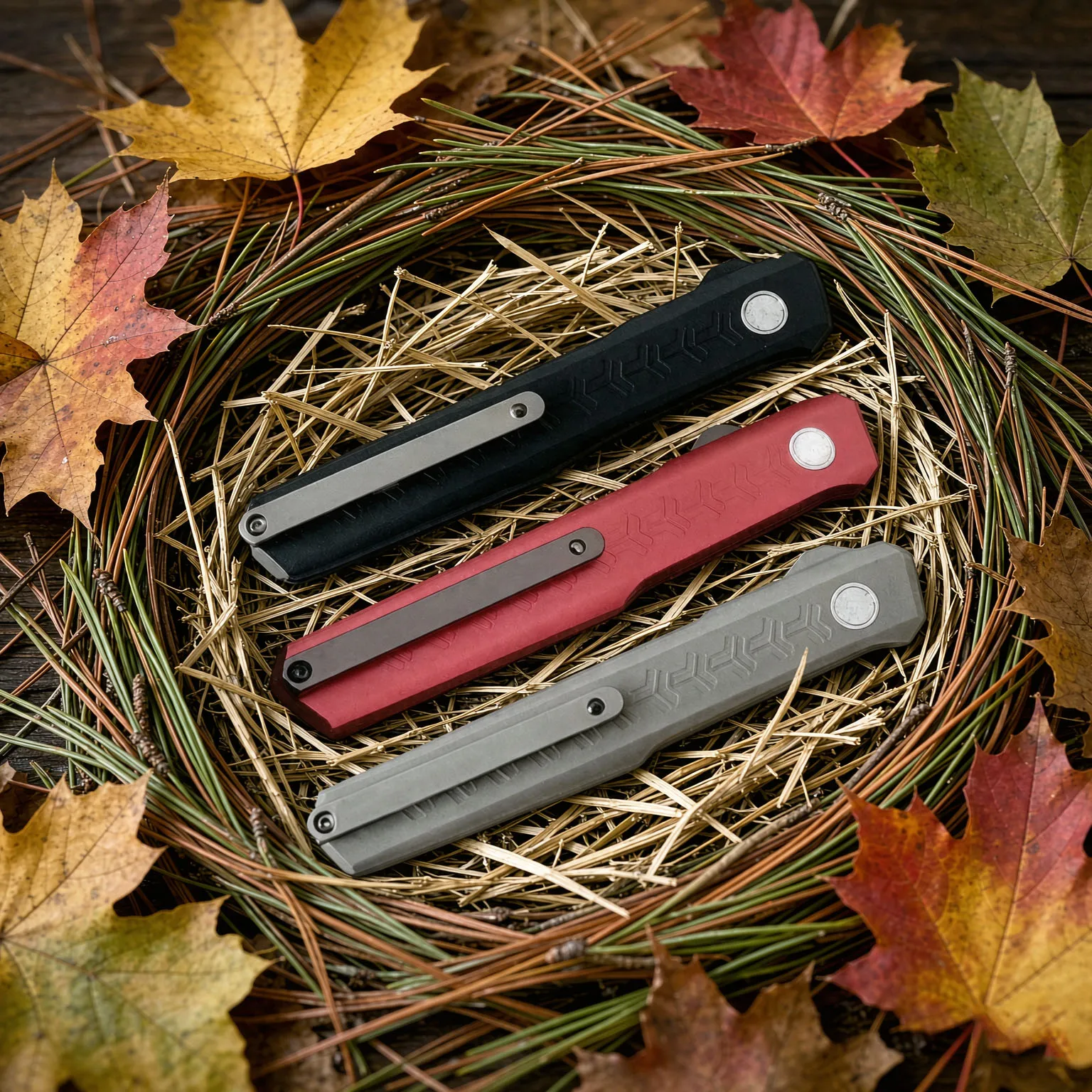 High Quality Outdoor EDC Pocket Knife Tool Aviation Aluminum Handle Black Red Gray Portable Camping Hiking Daily Utility Gear ﻿