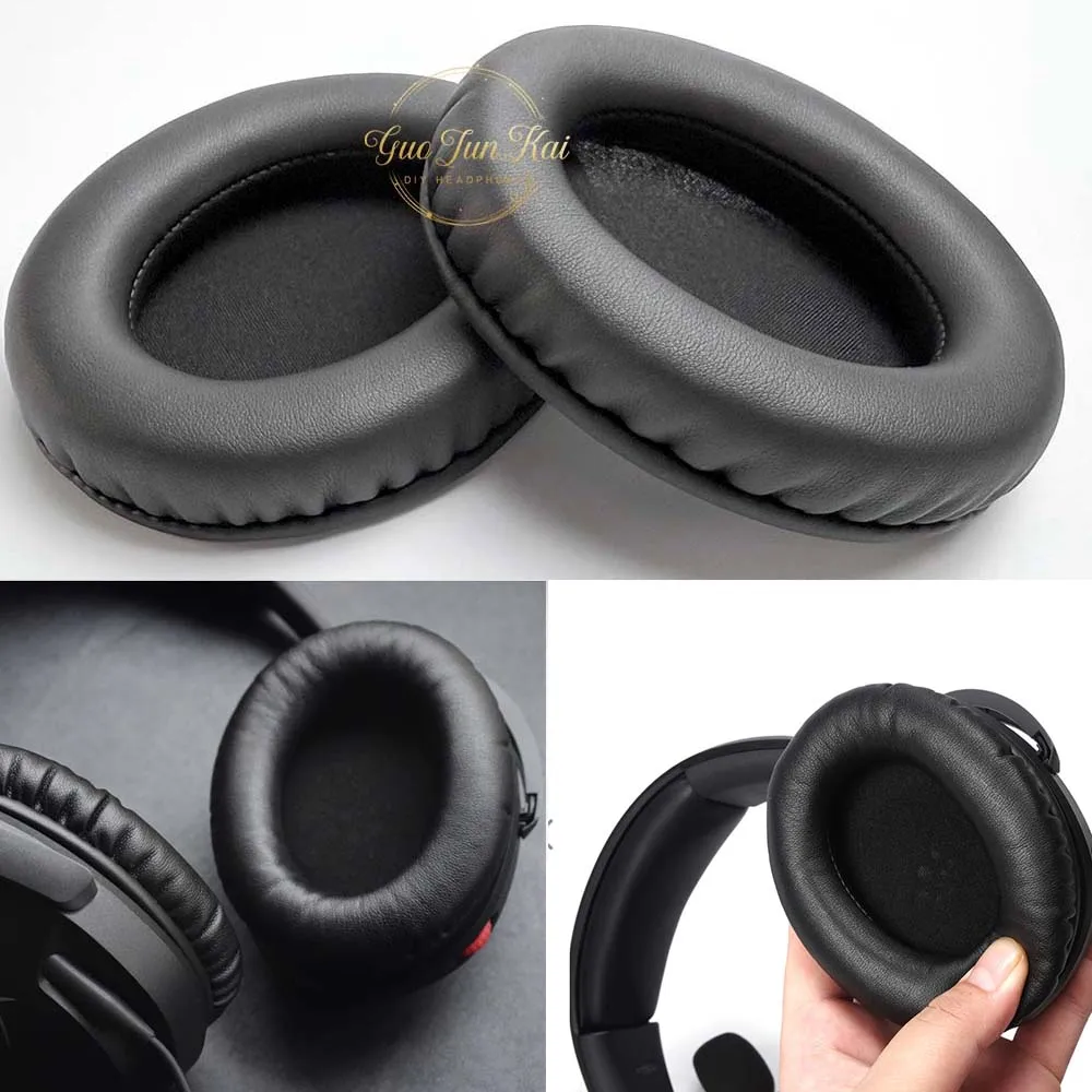 

Oval Ellipse Egg Shape Soft Leather EarPad Foam Cushion For HyperX Cloud Stinger