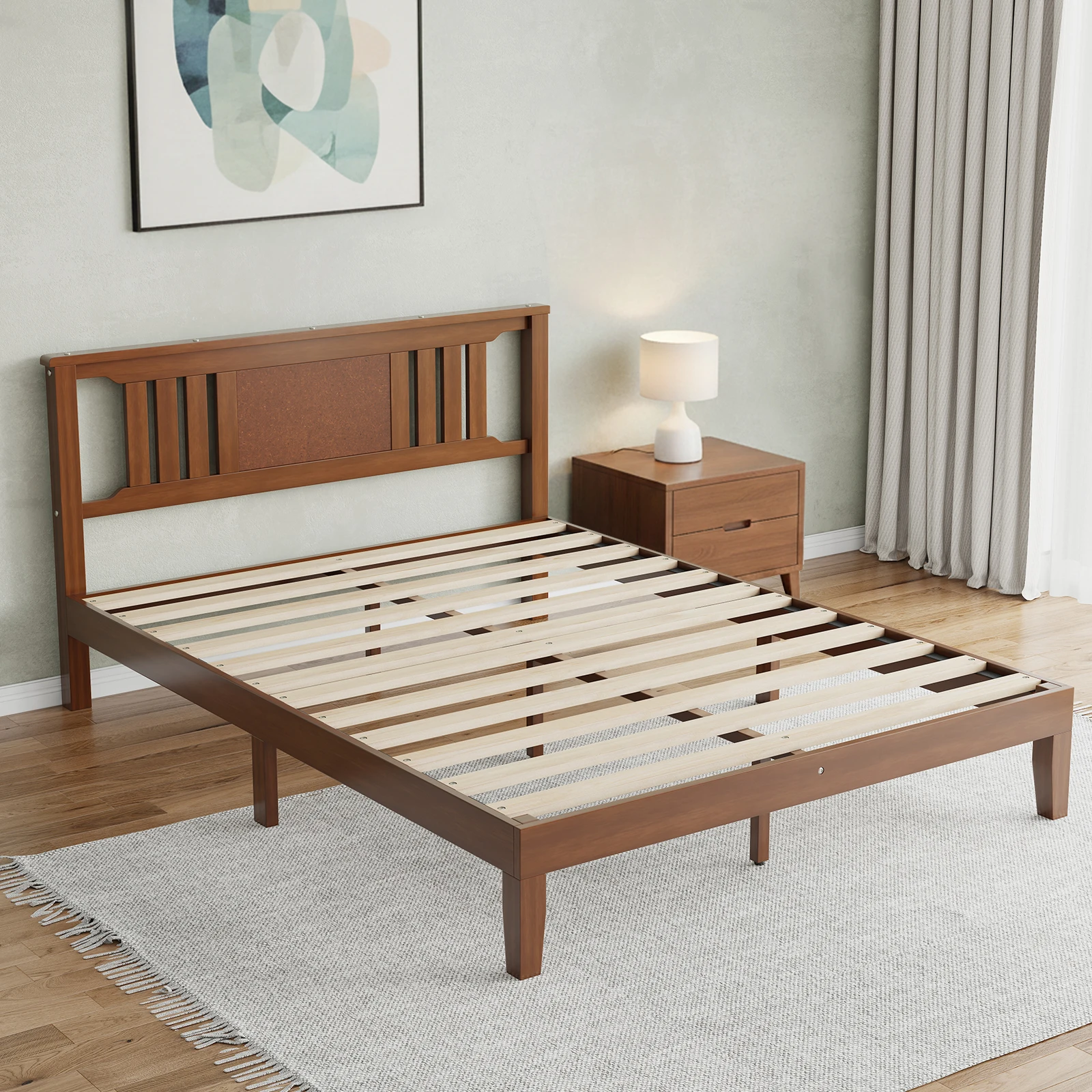 bed frame full view