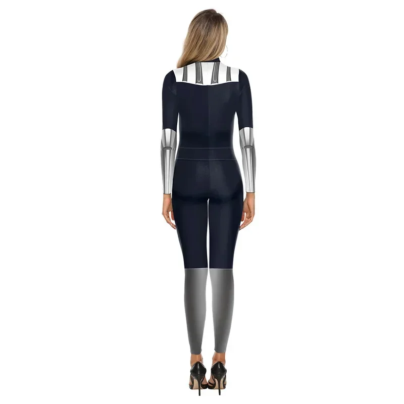 Darth Vader Cosplay Uniform Party Jumpsuits Sexy Bodysuit Wear Cosplay Costume Catsuit Zentai Suit