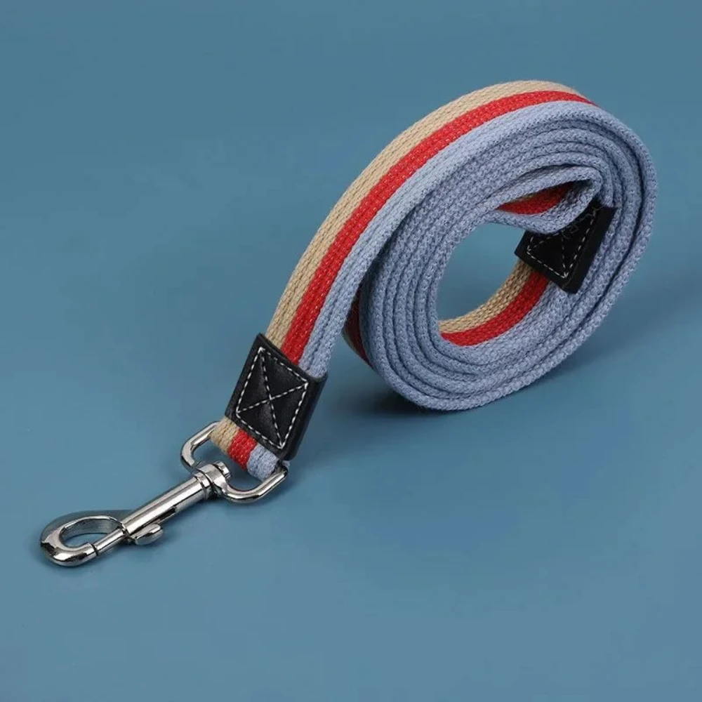 Haustier-Leine aus Segeltuch, verlängerte und verdickte Leine, kleine und mittelgroße Hundeleine für Spaziergänge im Freien, Hundegeschirr und Leinen – Detail 5