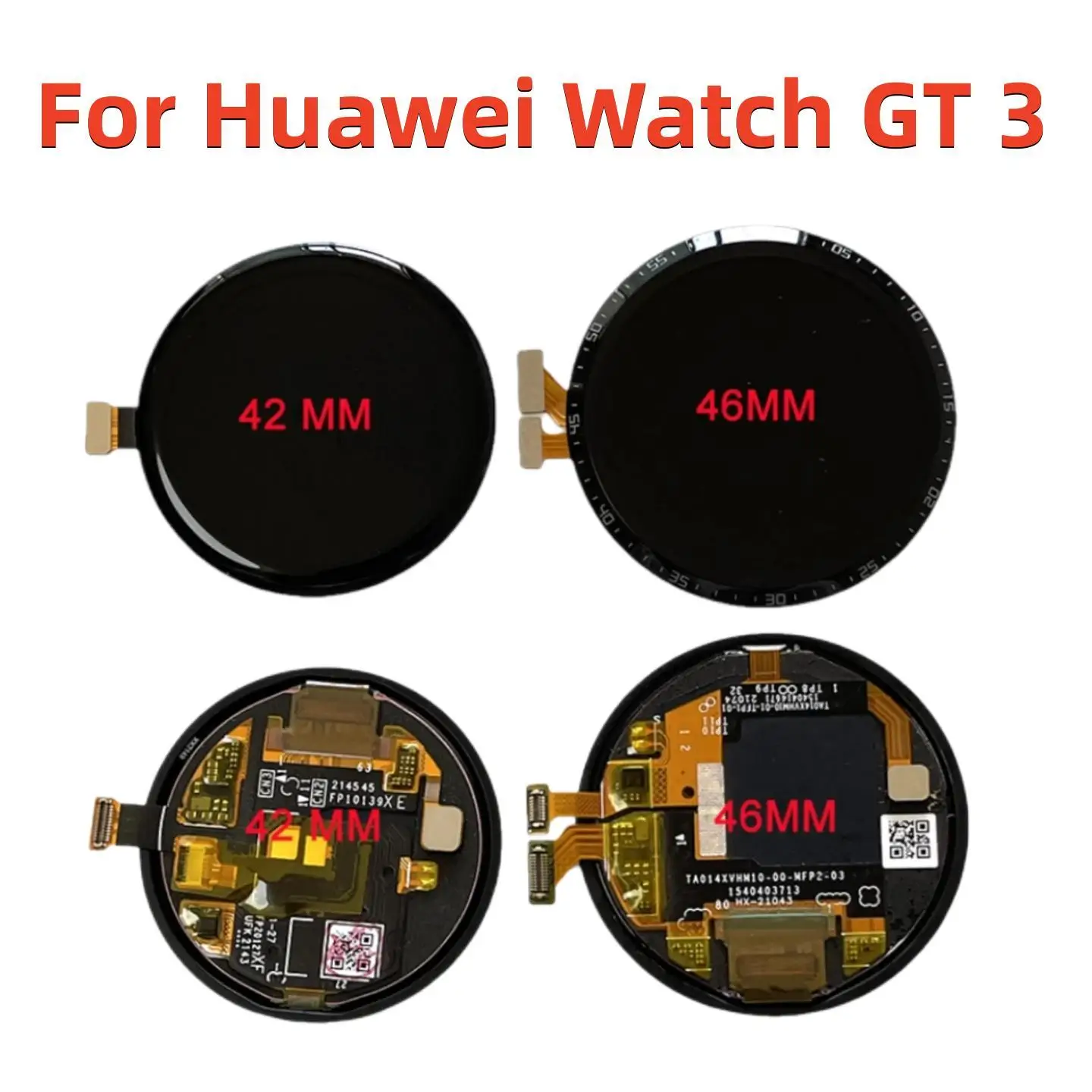 

AMOLED Original For Huawei Watch GT 3 MIL-B19 LCD Display Touch Screen Replacement Digitizer For Huawei Watch GT3 Display LCD