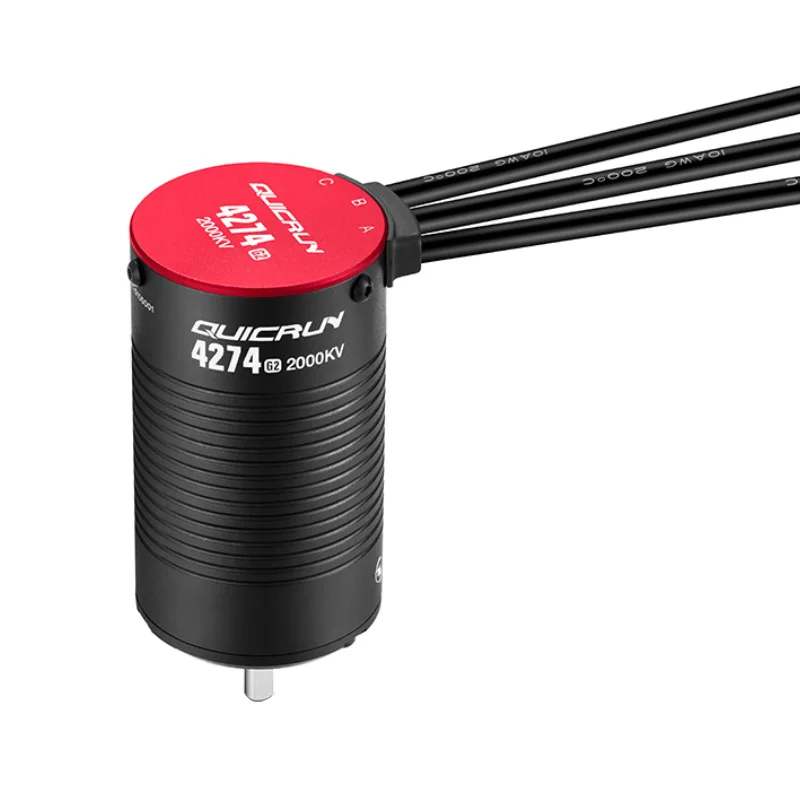 Hobbywing QuicRun WP 8BL150 150A G2 Waterproof Brushless ESC With 4274SL 2000KV / 4268SL2600KV Brushless Motors for 1:8 RC Car