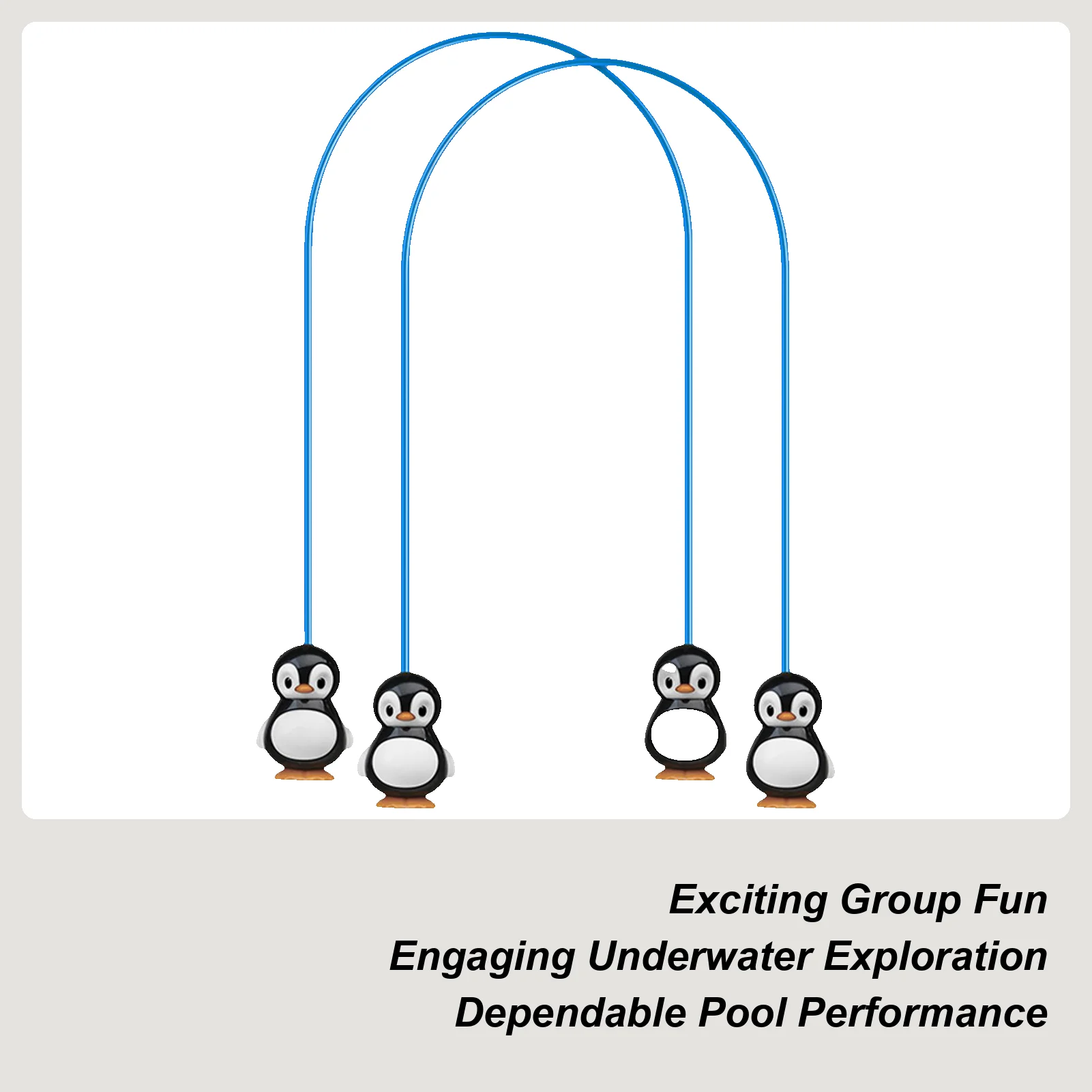 Swim Thru Rings For Pool Underwater Training Swimming Diving Toy PVC Elastic Anti-Slip Toys For Swim Practice Underwater