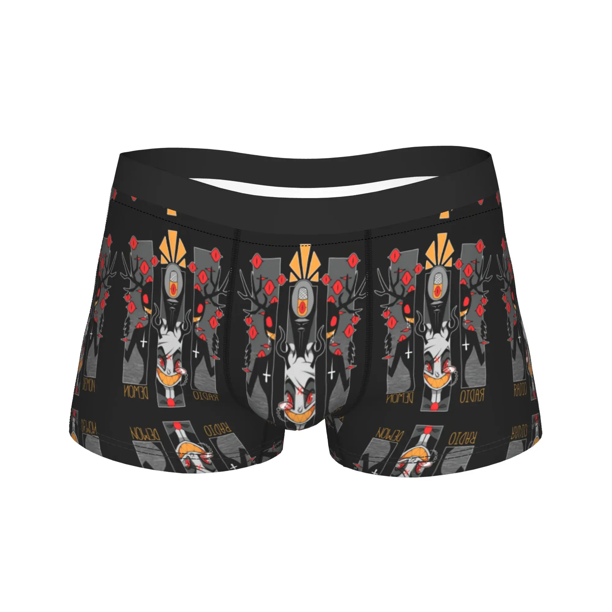 

Hazbins Hotels Lucifer Underwear Design Boxer Shorts High Quality Male Panties Comfortable Shorts Briefs Gift Idea