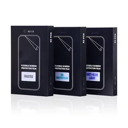 Refox CM-03, CM-05 Flexible Hydrogel Film, Mobile Phone Screen Protective Film, RA10, RA11, RA12, RA15, RA16,