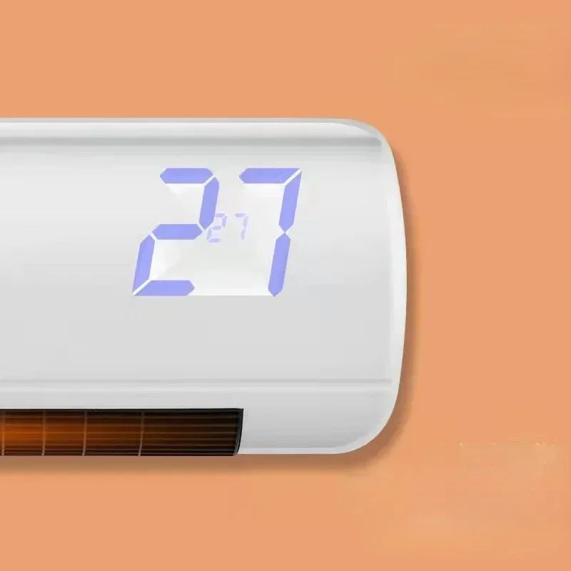 ใหม่ในครัวเรือนติดผนังเครื่องทำความร้อนอุ่นสำหรับห้องนั่งเล่นขนาดเล็กและห้องน้ำรีโมทคอนโทรลเซรามิค PTC เครื่องทำความร้อนเครื่องทำความร้อนพัดลม