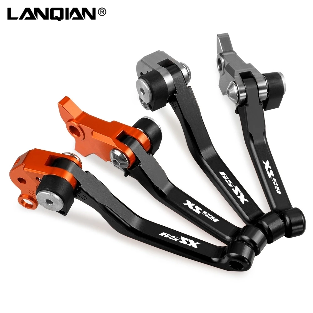 

For 65SX 2004-2008 2009 2010 2011 2012 2013 Motocross Pivot Motocross Dirt Bike CNC Brake Clutch Levers Handles Motorcycle