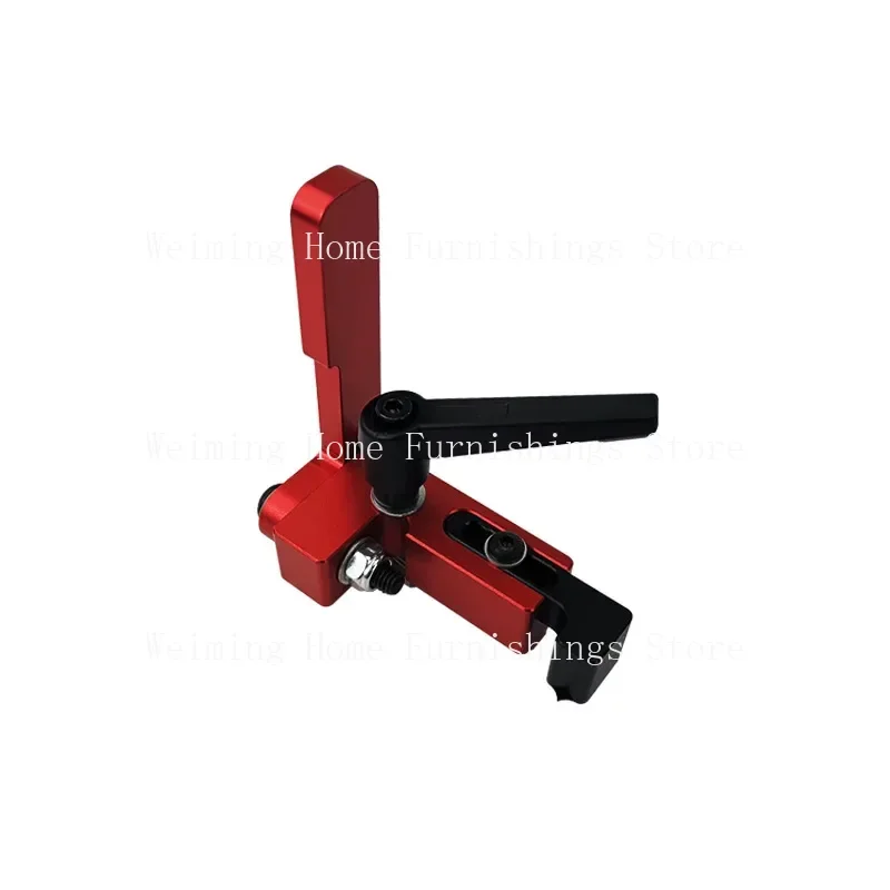 Woodworking Slide Stopper Type 75 Abutment Connector Guide Rail Push Handle Flip Table Saw Positioner