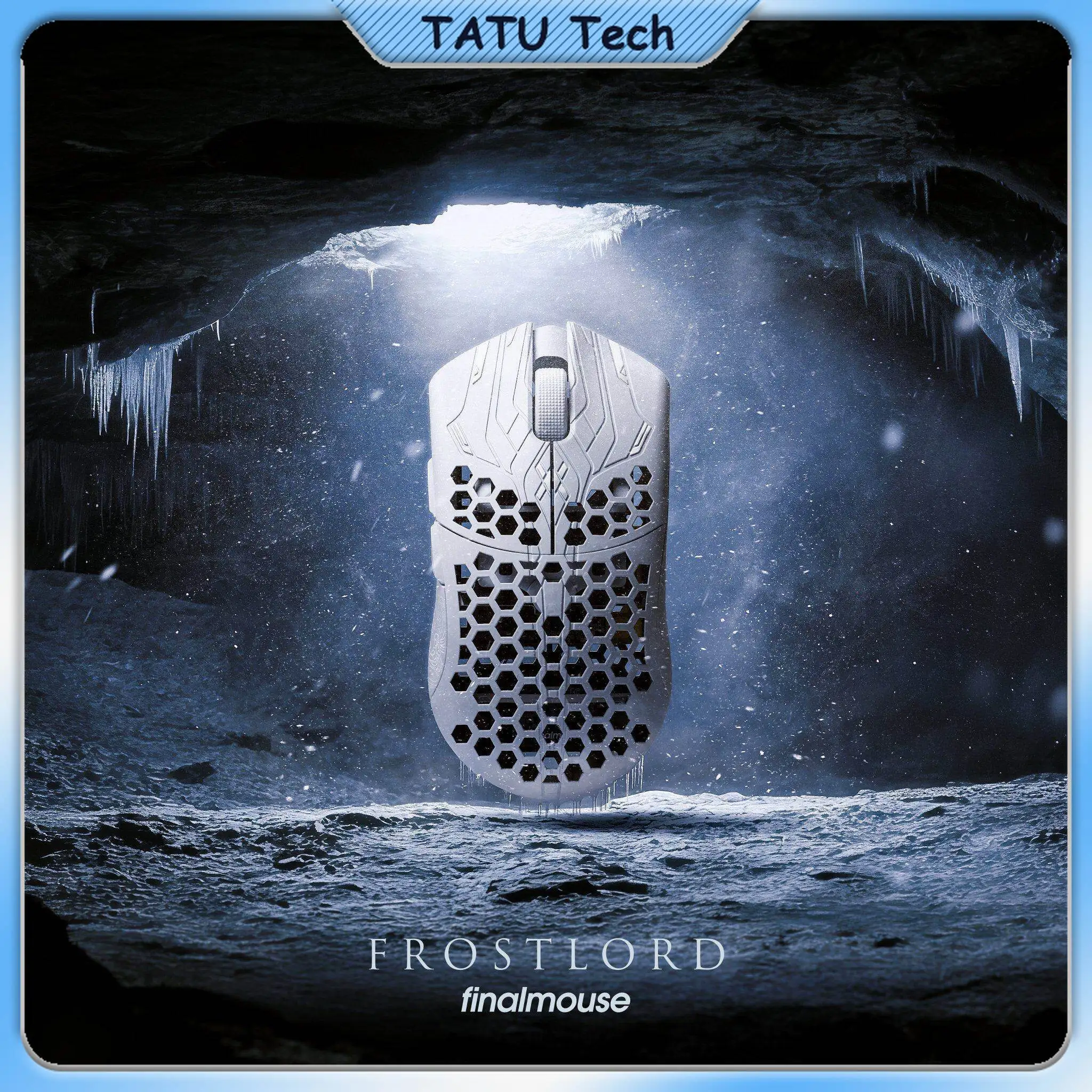 Finalmouse ULX Pro Frostlord Limited Final Chapter Wireless Gaming Mouse Carbon Fiber Ultra Lightweight FPS Esports Mouse