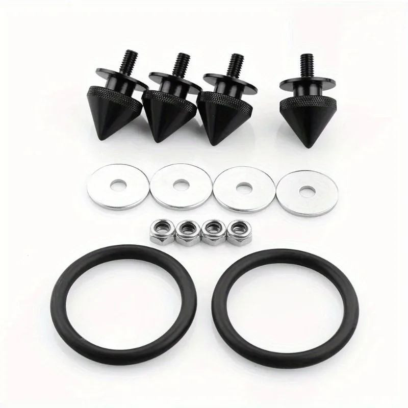 Universal Car Auto Spike Front Bumper Hatch Lids Quick Release Fasteners Nuts Bolt Alloy Aluminum for Most Car Truck