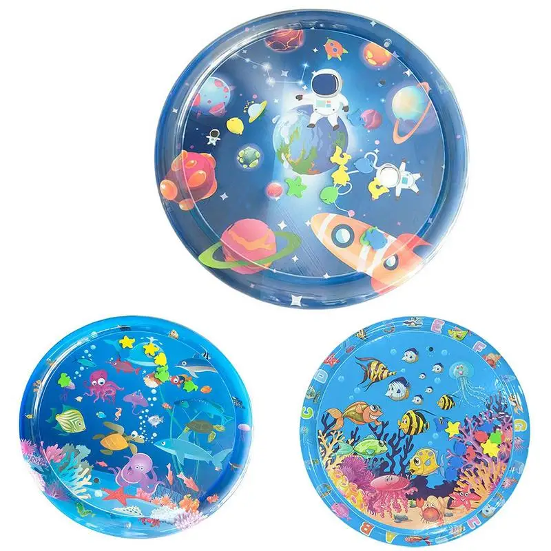 

Pet Water Cushion Water Sensor Cushioned For Pet Play Funny Early Development Activity Playmat Thickened Water Mat For Pet Cats