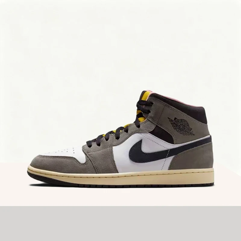 Nike Air Jordan 1 Retro Fashionable Versatile Casual Durable Lightweight Comfortable Athletic Basketball Shoes Men's HQ2011-100