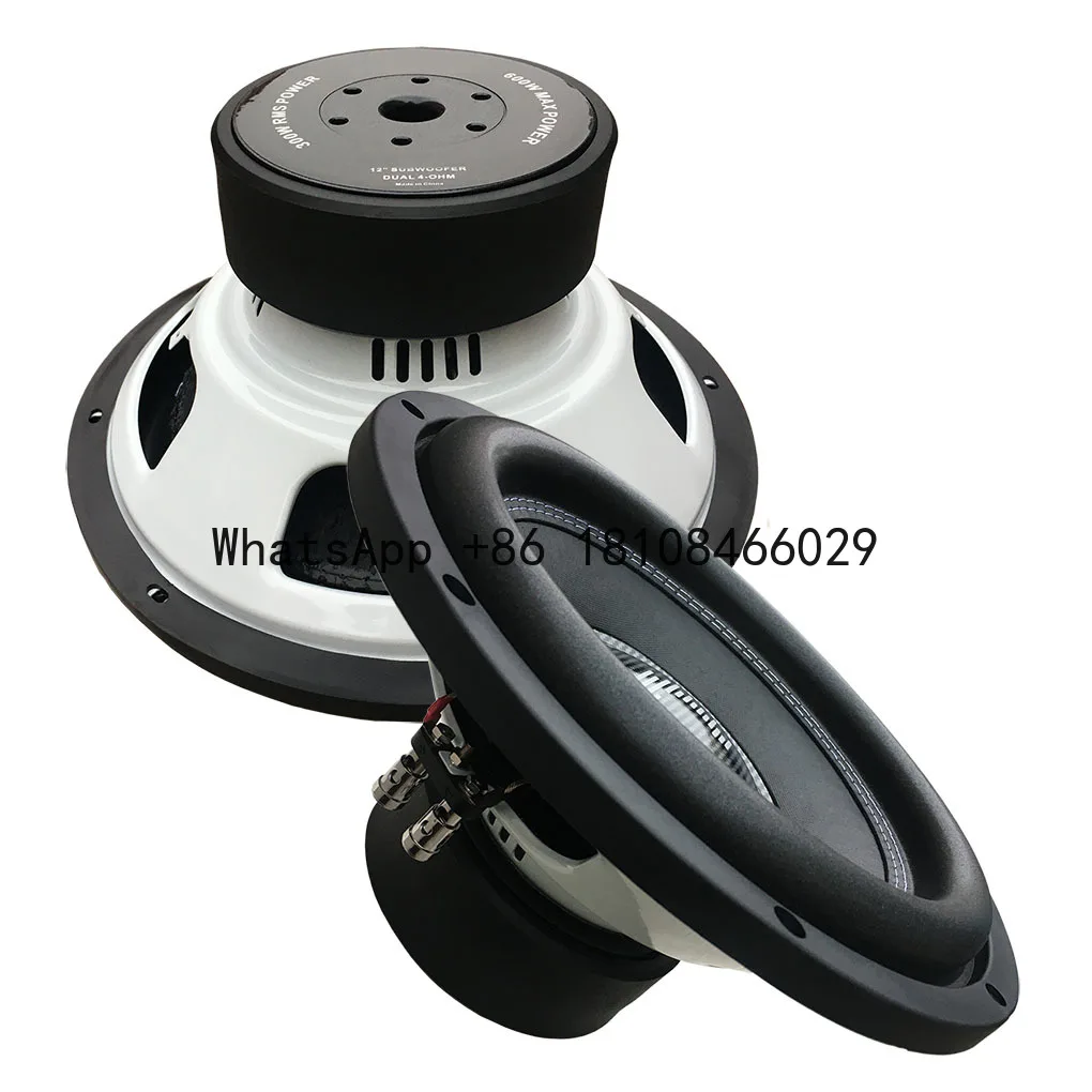 

Audio Subwoofers Factory Car Speaker Auto Audio 300W Professional Passive Subwoofers Stamped Basket Woofer 8inch 10inch 12inch