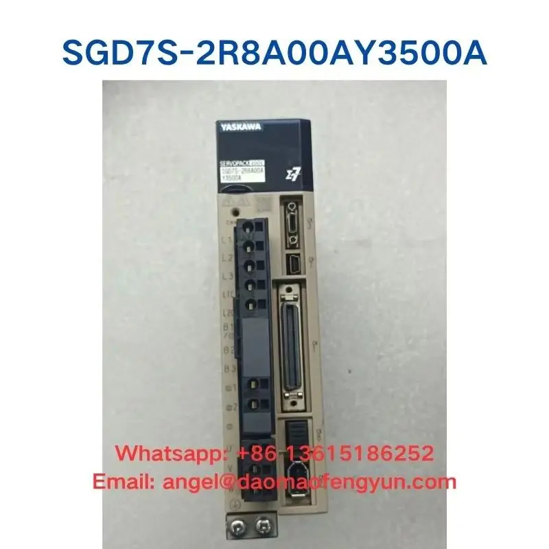 SGD7S-2R8A00AY3500A Brand new second-hand servo drive 400W, fully tested and working