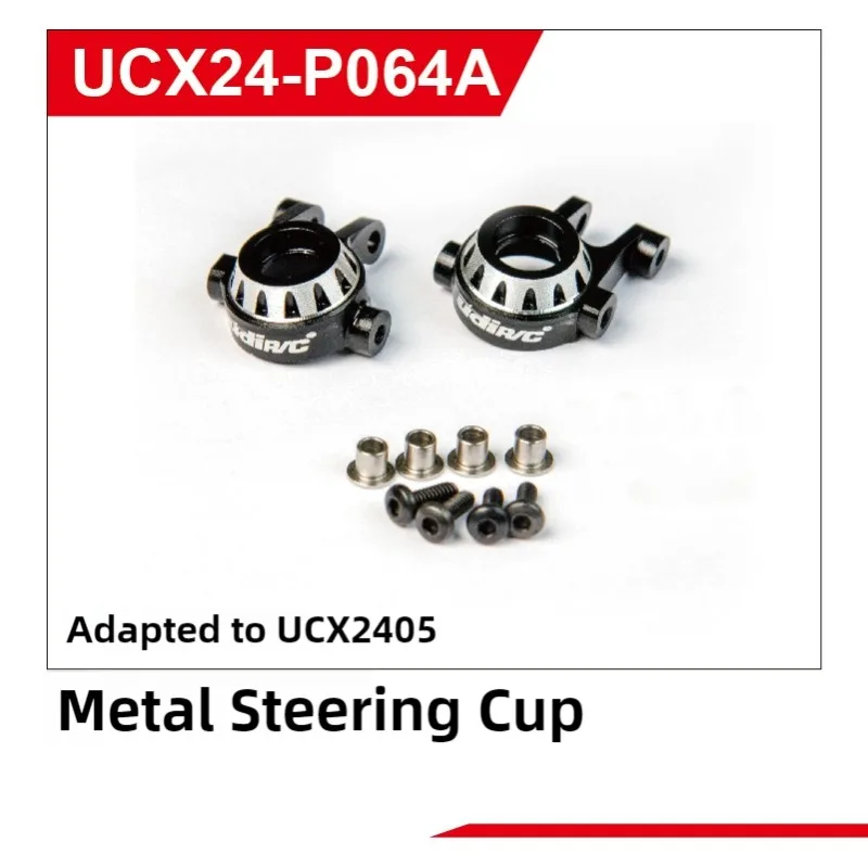 UDIEC UCX2405 Snow Leopard Upgraded and Modified Parts Metal Car Shell Suspension Front and Rear Rod Axle Wheel Hub Bracket