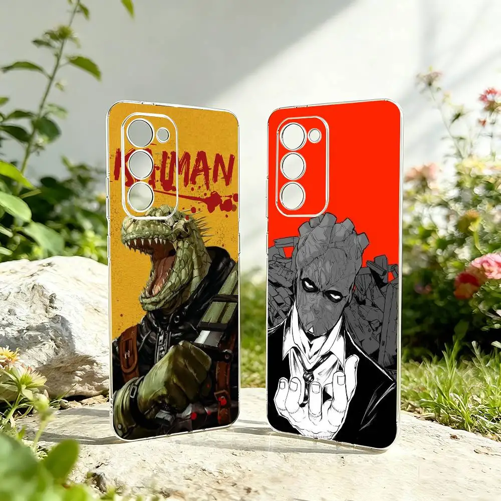 Anime D-Dorohedoro Cool Phone Case For Samsung Galaxy A73,A72,A71,A70,A53,A52,A51,Others Soft Transparent Cover