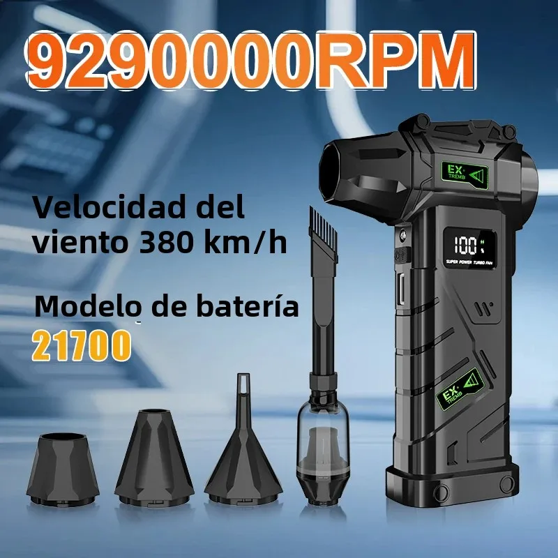 Aspiradora Inalámbrica HFX-08 con Motor Turbo de Alta Velocidad sin Escobillas, Función de Secado Eléctrico, Múltiples Usos