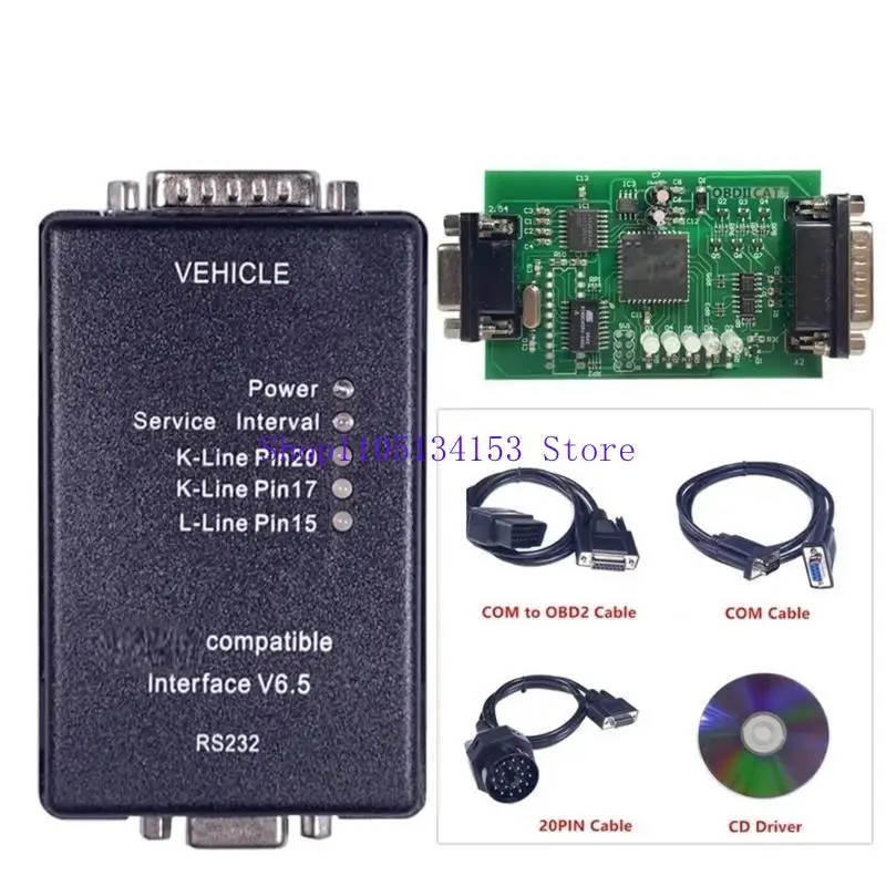 hg89 Diagnostic & Programming Interfaces Carsoft 6.5 for E30 E31 E32 E34 E36 E38 E39 E60 E65 E46 E53, User Friendly Operation