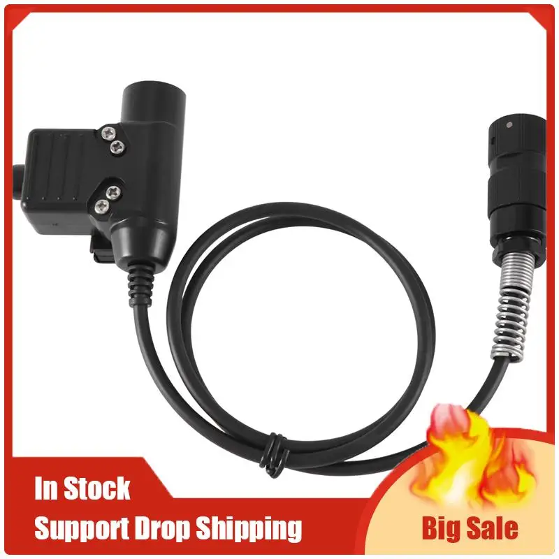 Accesorios de repuesto para conector de interruptor de llave U94 Ptt, compatibles con elementos de 6 pines para walkie-talkie Prc148 Prc152 U329